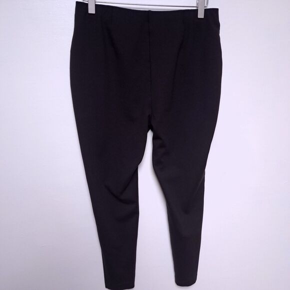 J Jill Ponte Leggings Pull On Pants Medium Front Seam Brown - Picture 2 of 11